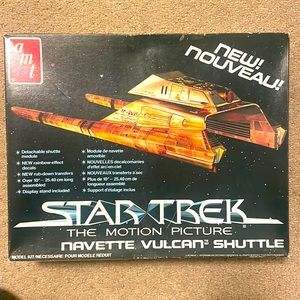 New old stock model kit from the motion picture star track from the 80s
